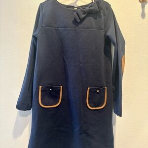 Stylish Kids Navy Dress with Leggings